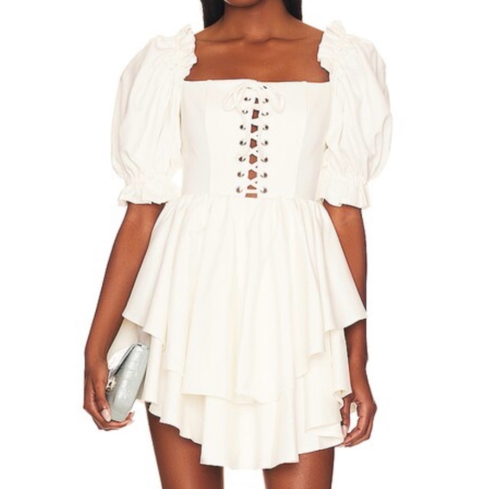 Selkie The Lace Up Party Puff Dress 2X